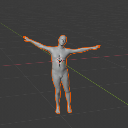 Blender SMPL